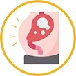 Reduced abdominal bloating